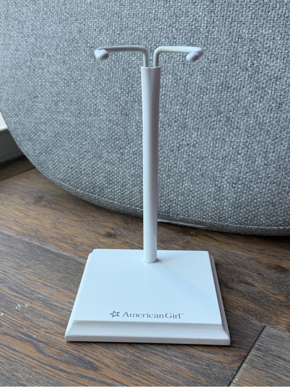 American Girl White Doll Display Stand with Adjustable Support - Picture 3 of 3